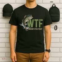 Wtf WhereS The Fish T-Shirt thumb 6
