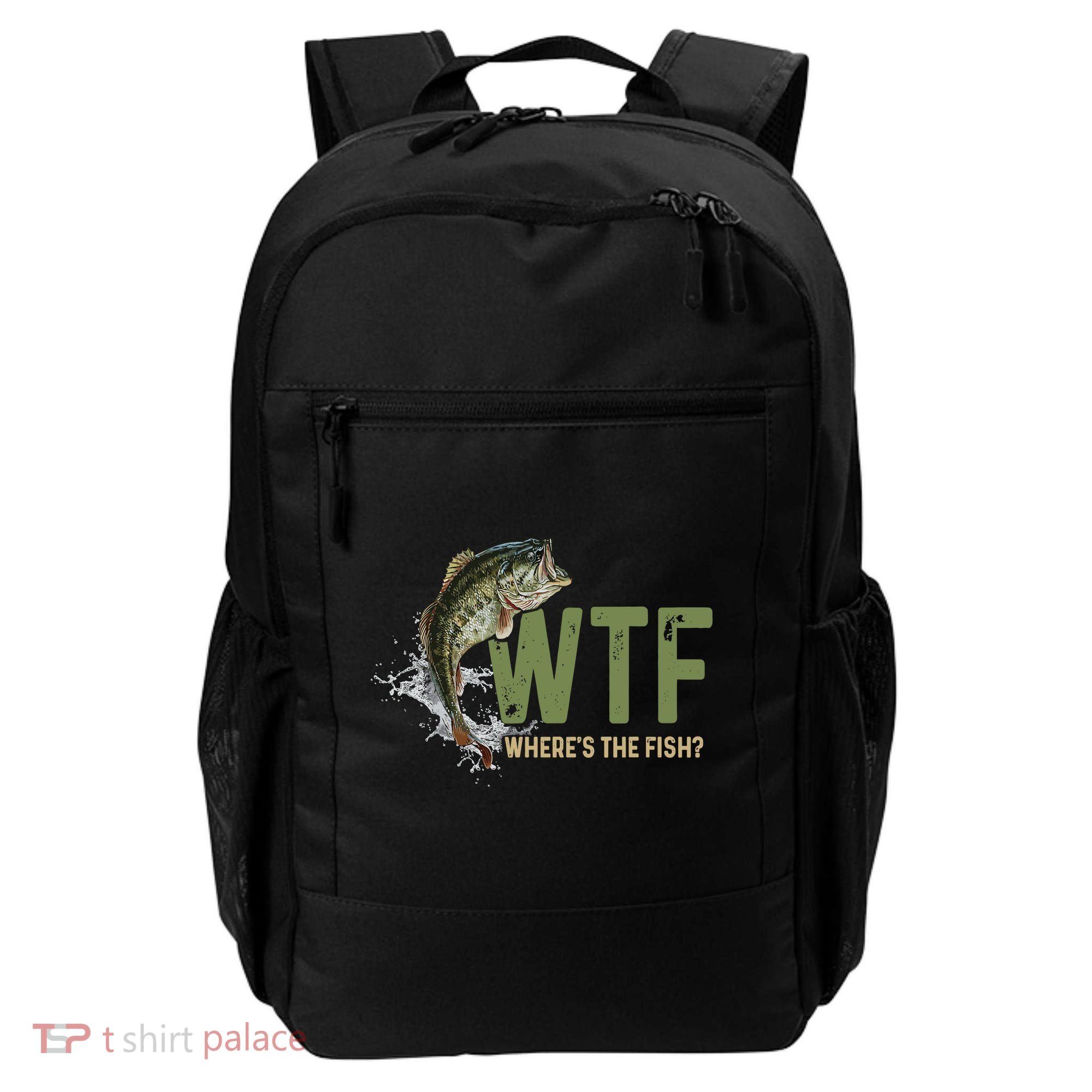 Wtf WhereS The Fish Backpack