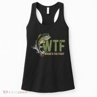 Wtf WhereS The Fish Women's Tank Top thumb 0