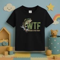 Wtf WhereS The Fish Toddler T-Shirt thumb 3