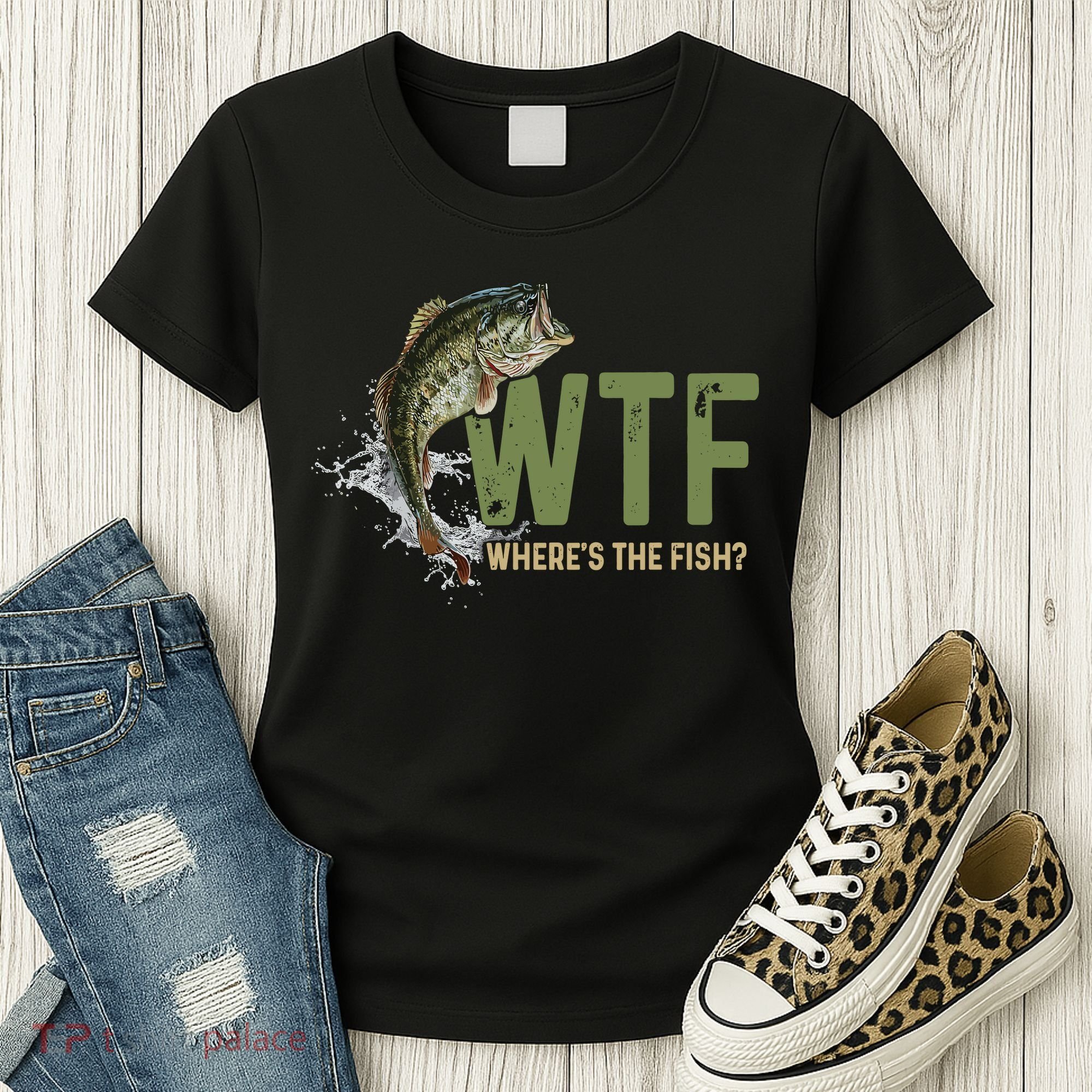 Wtf WhereS The Fish Women's T-Shirt