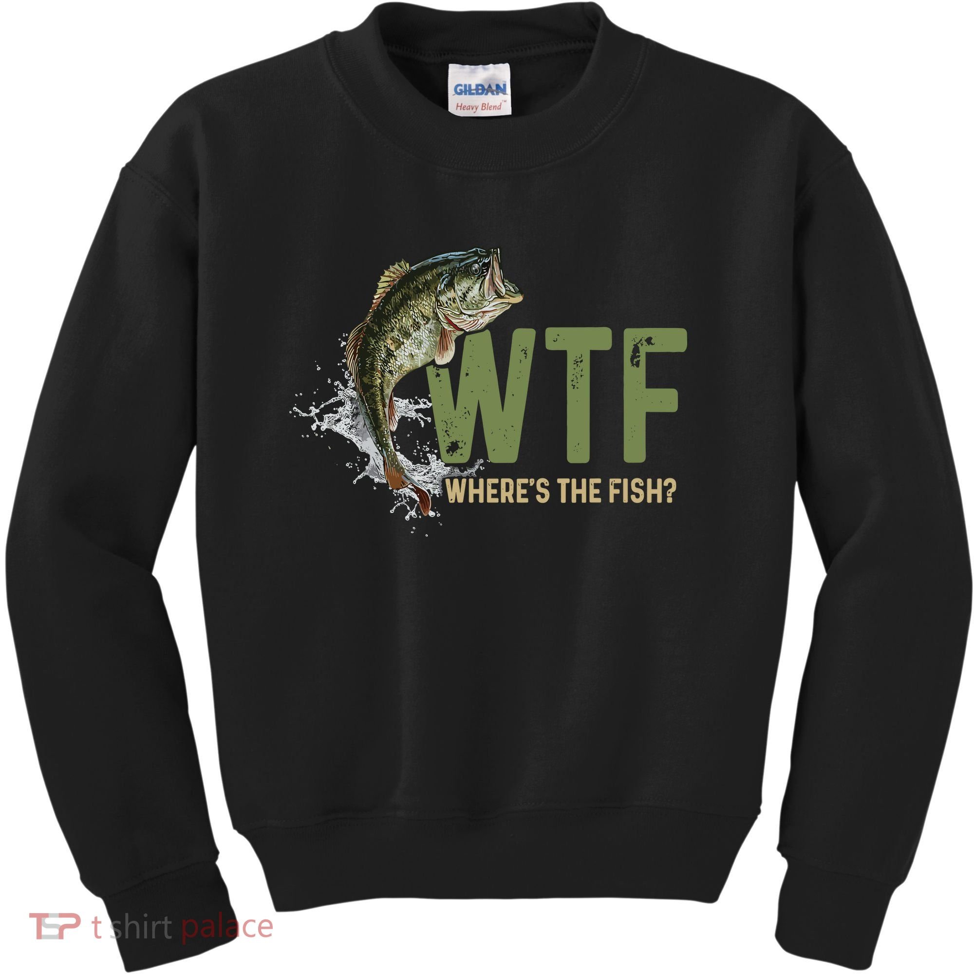 Wtf WhereS The Fish Kids Sweatshirt