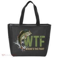 Wtf WhereS The Fish Tote Bag thumb 0