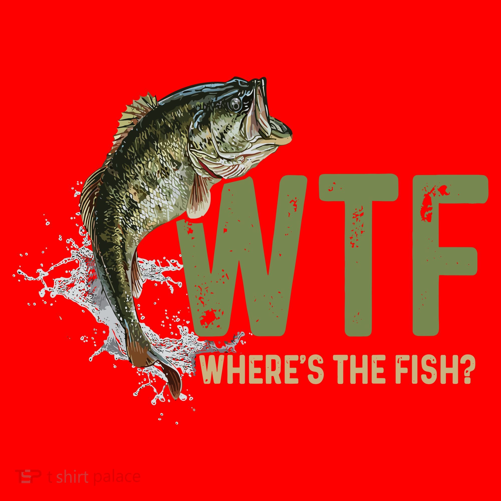 Wtf WhereS The Fish Santa Hat
