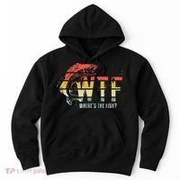WTF Wheres The Fishs Funny Fishing Hoodie thumb 0