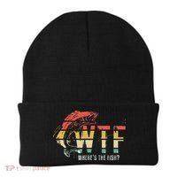 WTF Wheres The Fishs Funny Fishing Beanie thumb 0