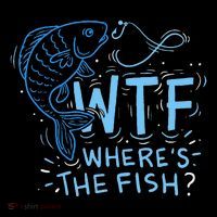 WTF Wheres The Fish Anglers Fisherman Hook Lake Coffee Mug thumb 5