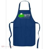 Wtf Where`s The Fairway Golf Cool Gift Apron thumb 0