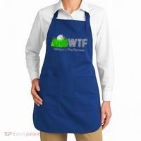 Wtf Where`s The Fairway Golf Cool Gift Apron thumb 2