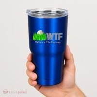 Wtf Where`s The Fairway Golf Cool Gift Tumbler thumb 2