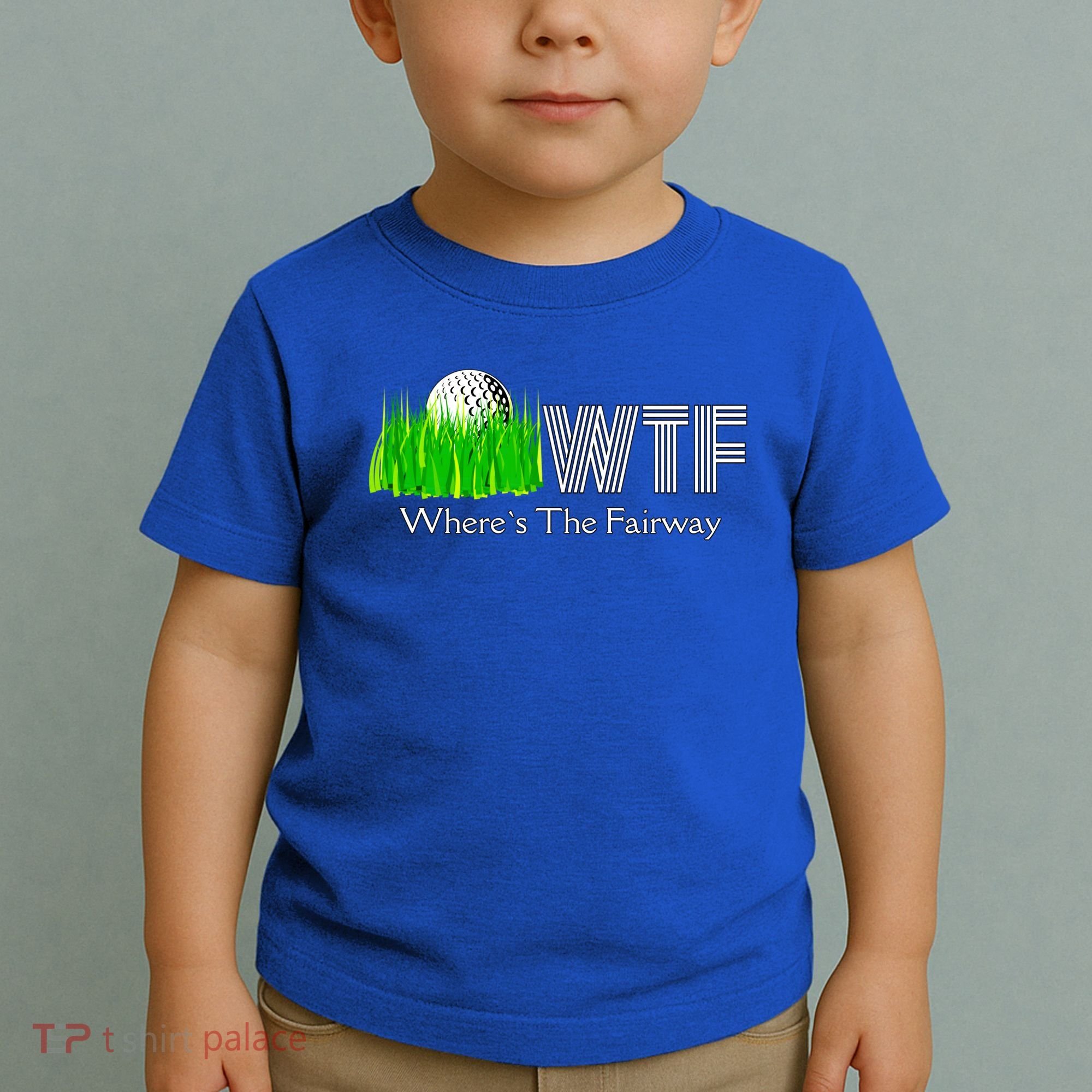 Wtf Where`s The Fairway Golf Cool Gift Toddler T-Shirt
