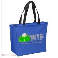 Wtf Where`s The Fairway Golf Cool Gift Tote Bag thumb 2