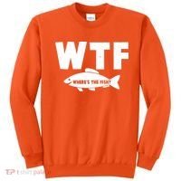 WTF Where's The Fish Fishing Fan Sweatshirt thumb 0