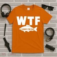 WTF Where's The Fish Fishing Fan T-Shirt thumb 5