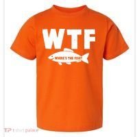 WTF Where's The Fish Fishing Fan Toddler T-Shirt thumb 0