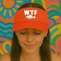 WTF Where's The Fish Fishing Fan Visor thumb 2