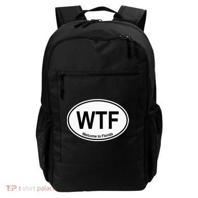 WTF Welcome To Florida Backpack