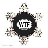 WTF Welcome To Florida Ornament thumb 0