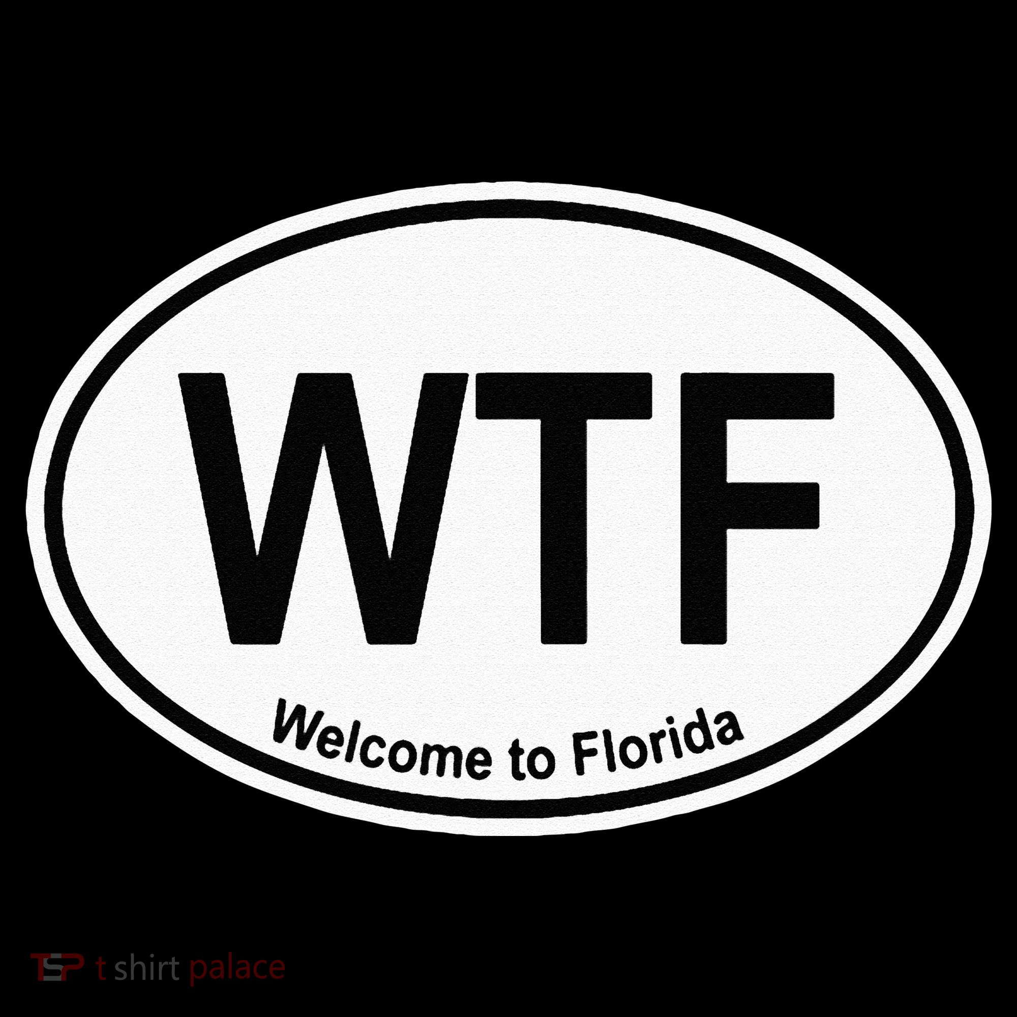 WTF Welcome To Florida Tank Top