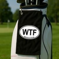 WTF Welcome To Florida Golf Towel thumb 2