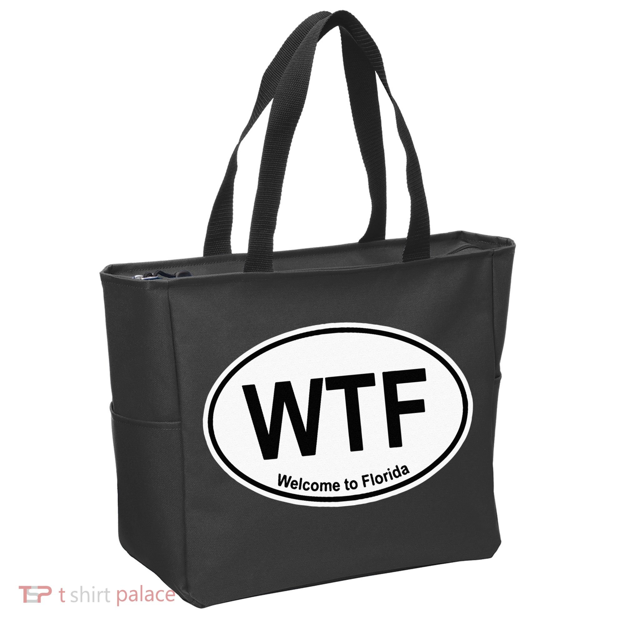WTF Welcome To Florida Tote Bag