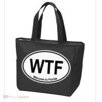 WTF Welcome To Florida Tote Bag thumb 3