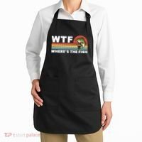 WTF Where's The Fish Funny Fisherman Apron thumb 2