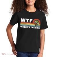WTF Where's The Fish Funny Fisherman Kids T-Shirt thumb 2