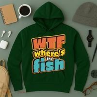 WTF Where's The Fish Funny Hoodie thumb 3