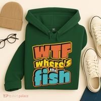 WTF Where's The Fish Funny Hoodie thumb 4