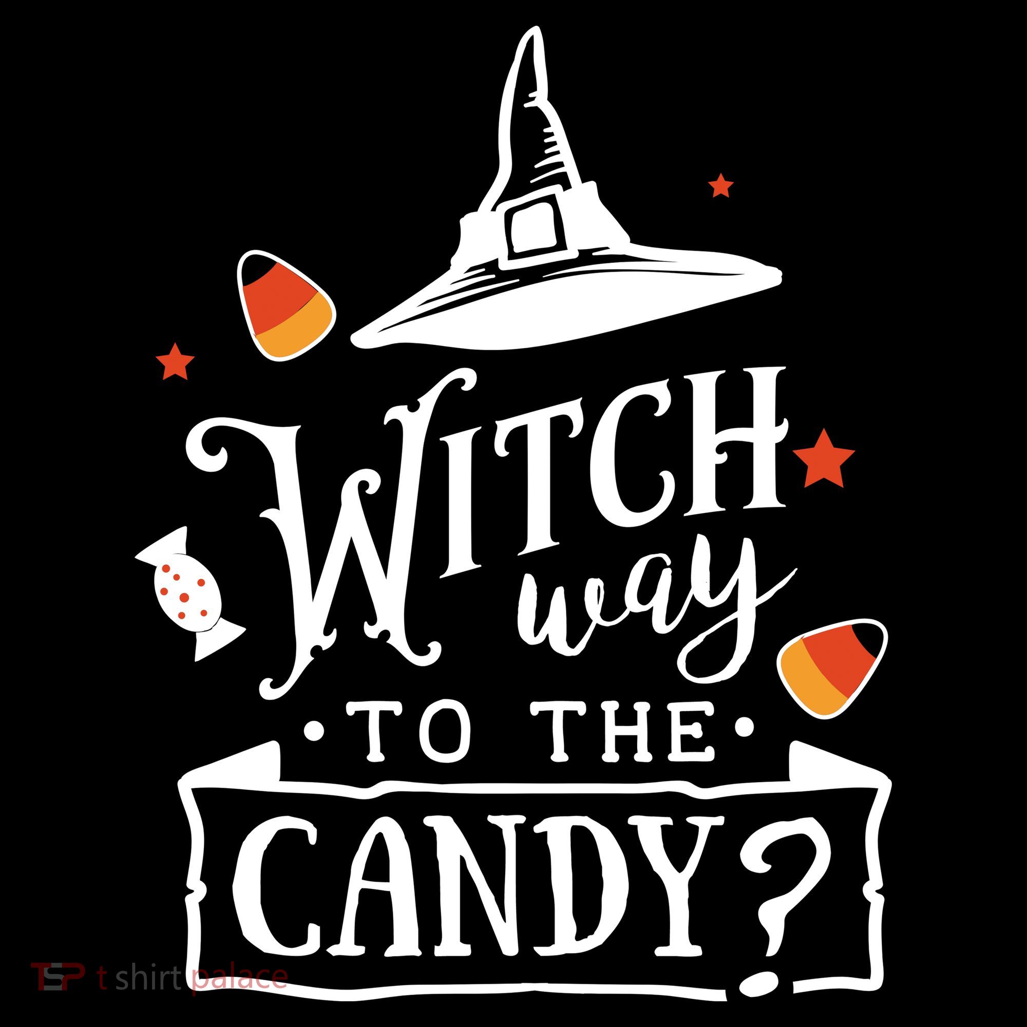 Witch Way To The Candy? USA-Made Doggie Bandana
