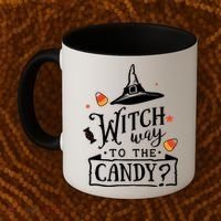 Witch Way To The Candy? Coffee Mug thumb 2