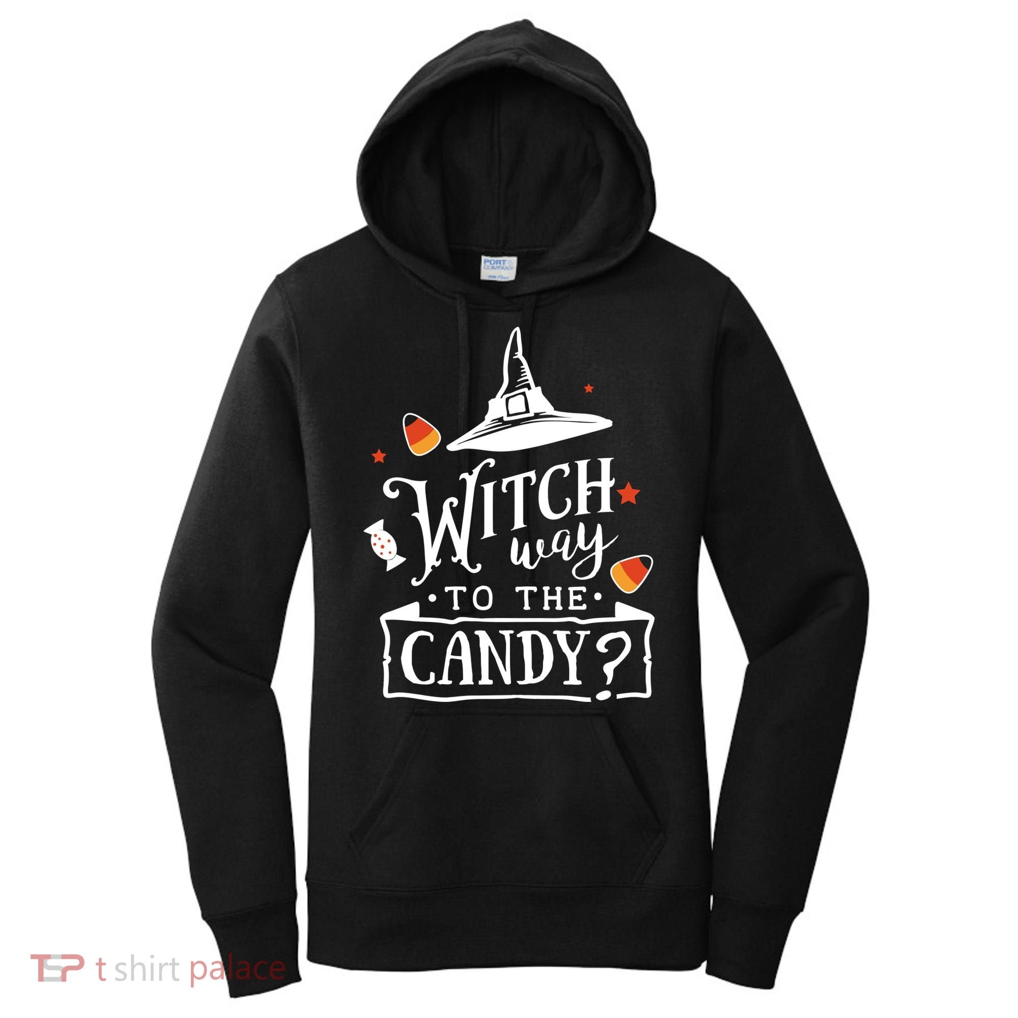 Witch Way To The Candy? Women's Hoodie