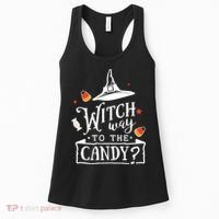 Witch Way To The Candy? Women's Tank Top thumb 0