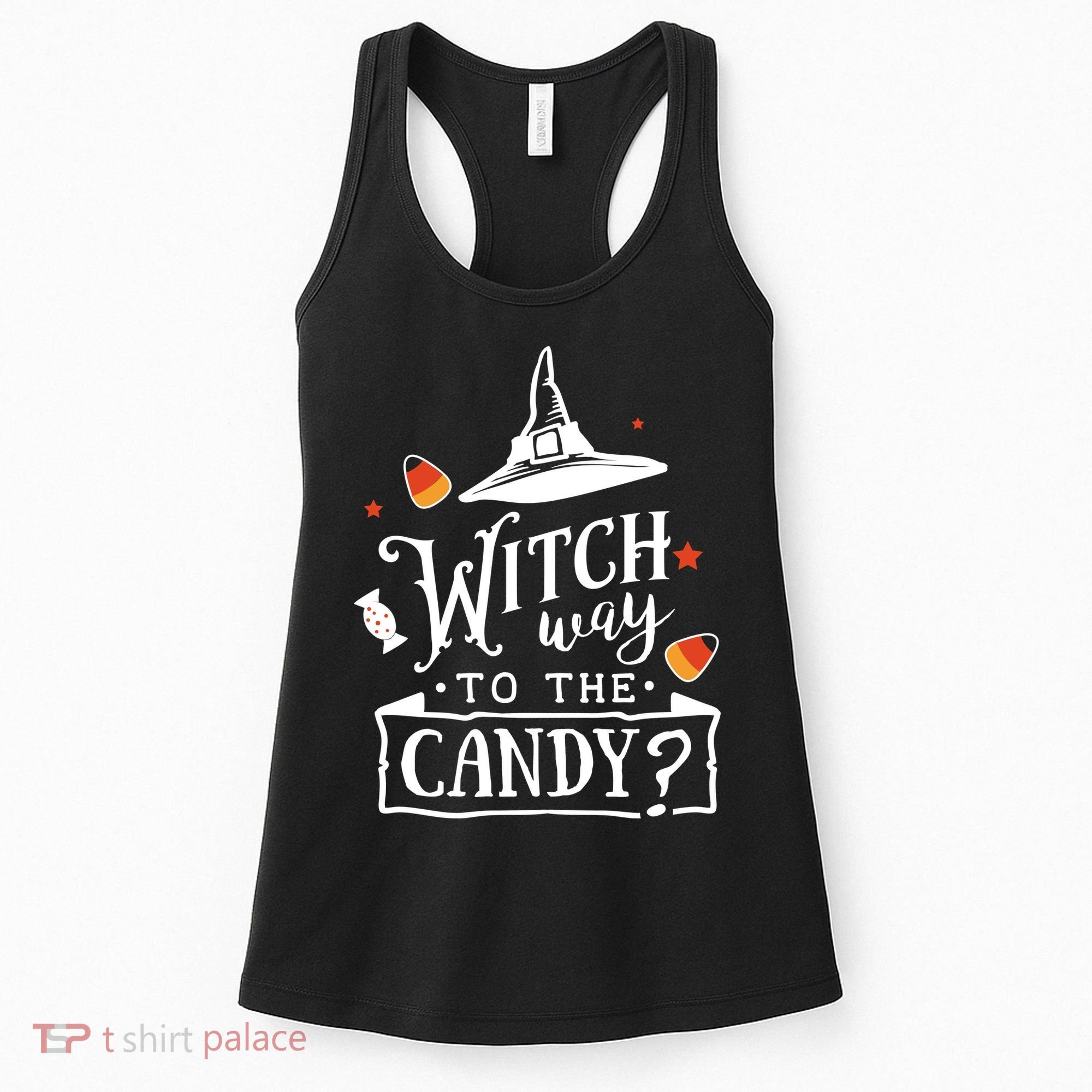 Witch Way To The Candy? Women's Tank Top