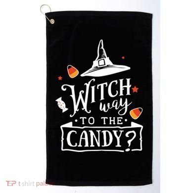 Witch Way To The Candy? Golf Towel