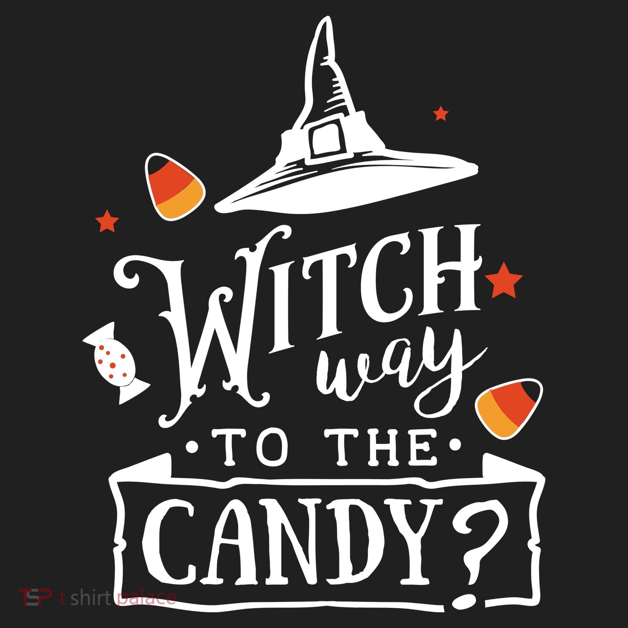 Witch Way To The Candy? Golf Towel