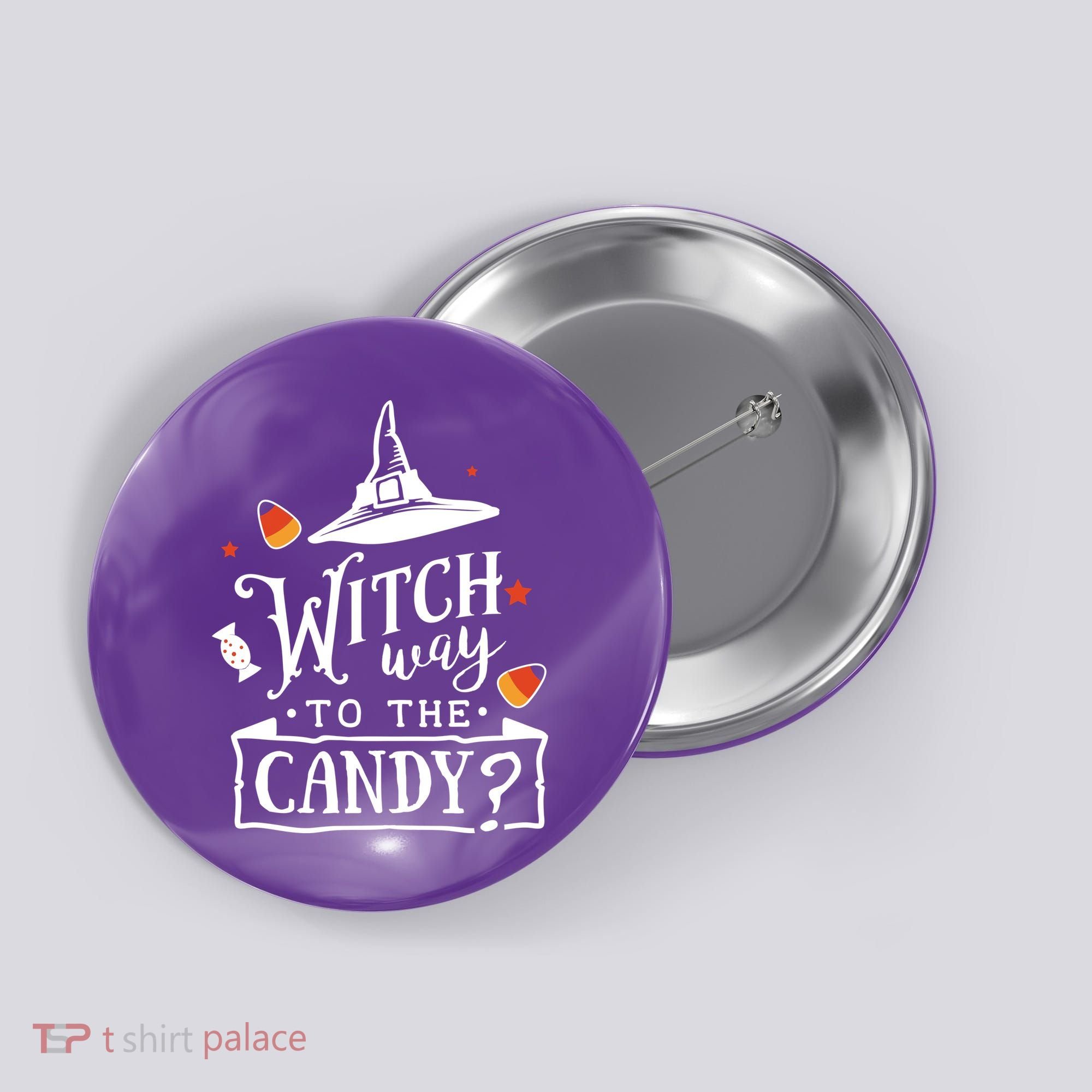 Witch Way To The Candy? Button