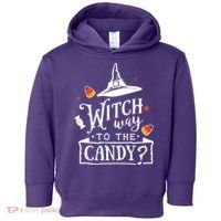 Witch Way To The Candy? Toddler Hoodie thumb 0