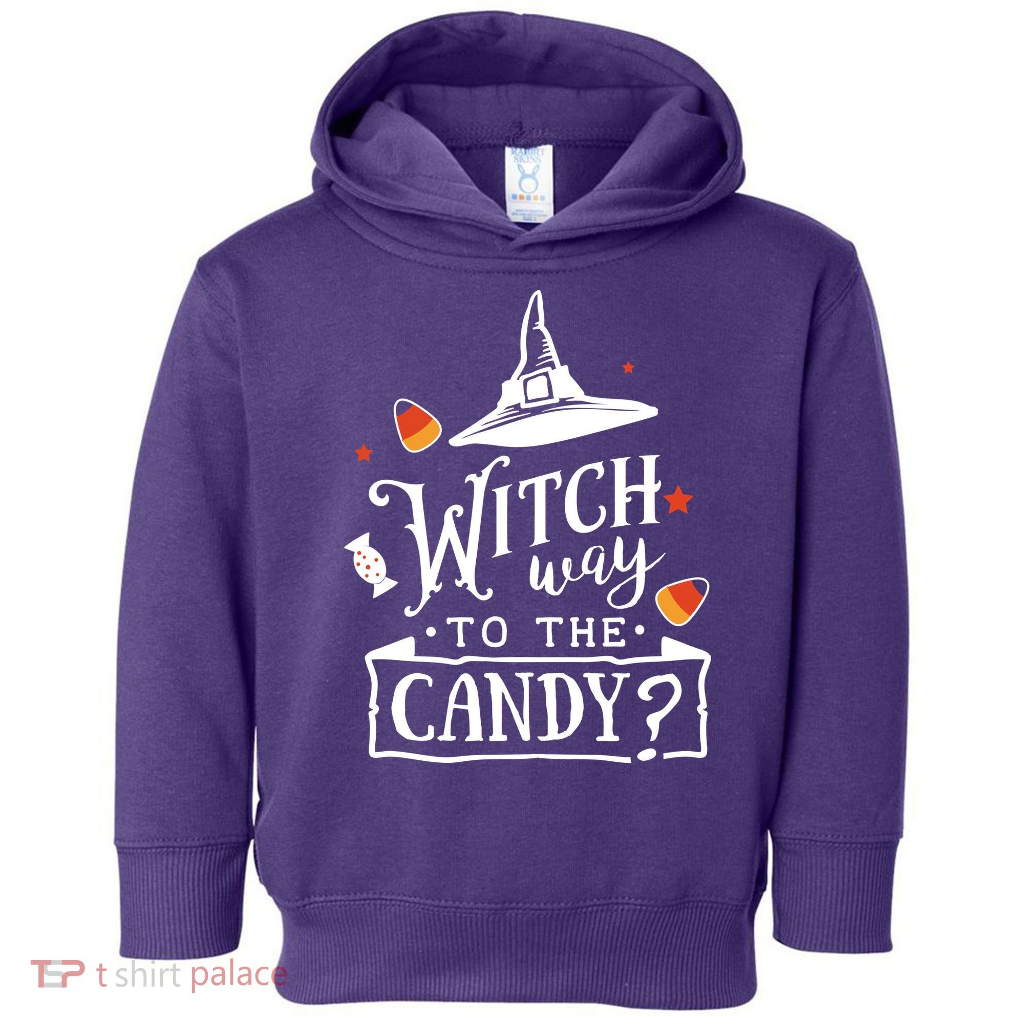 Witch Way To The Candy? Toddler Hoodie