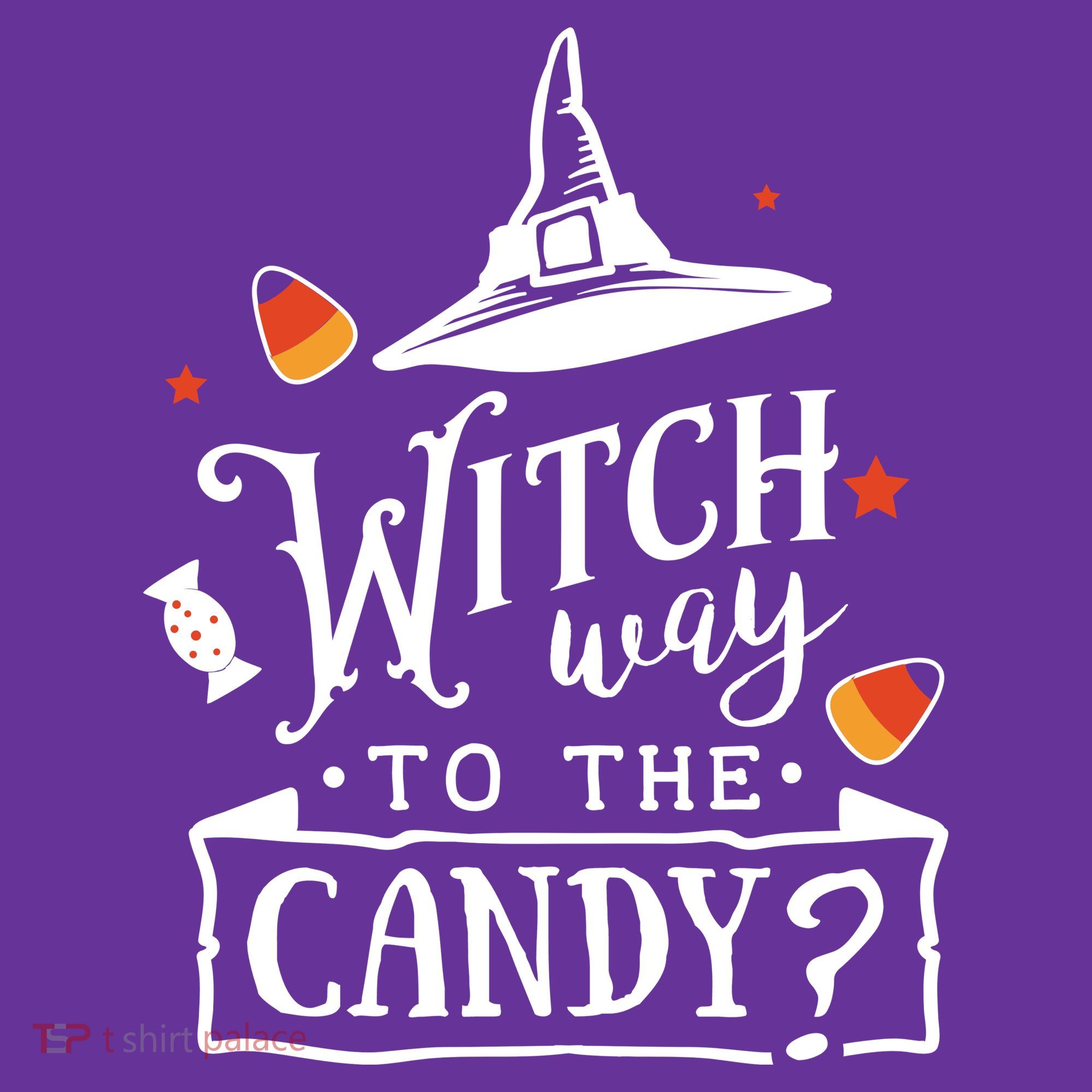 Witch Way To The Candy? Toddler T-Shirt