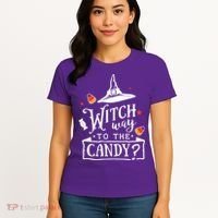 Witch Way To The Candy? Women's T-Shirt thumb 4