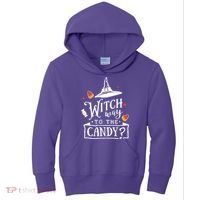 Witch Way To The Candy? Kids Hoodie thumb 0