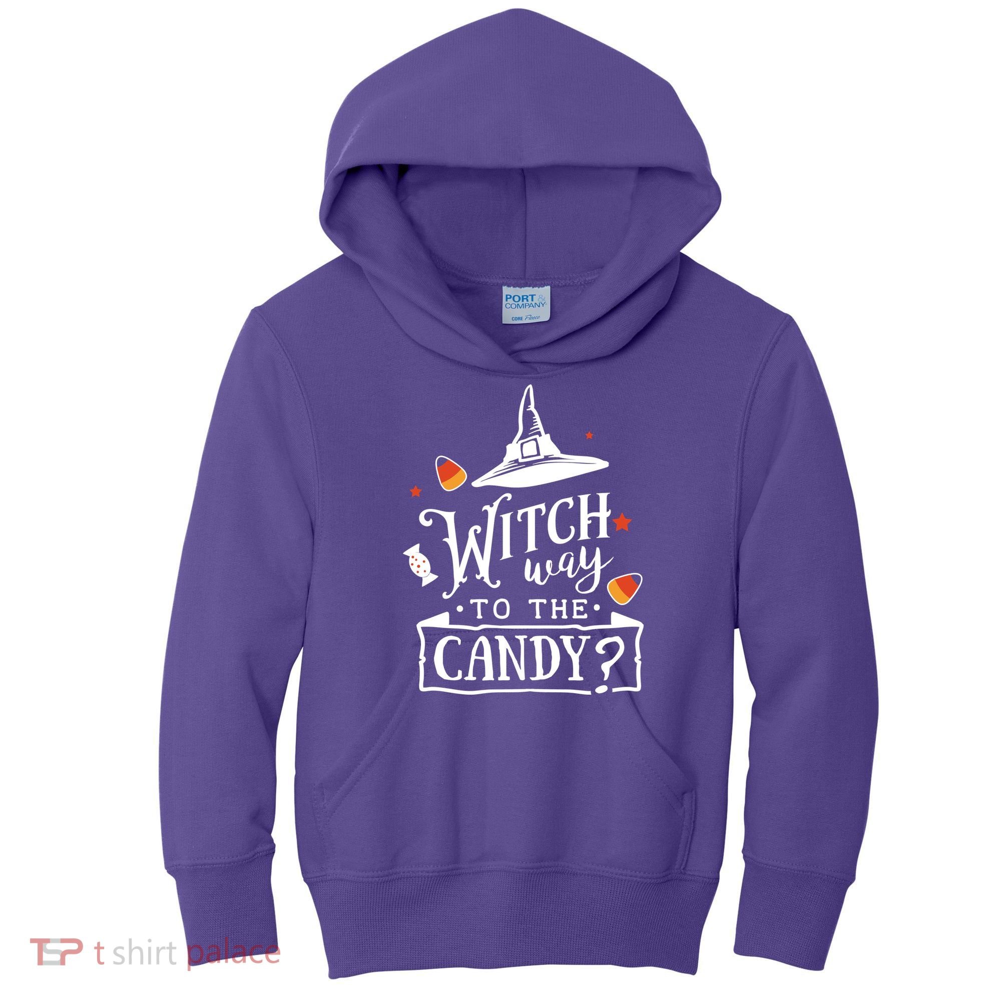 Witch Way To The Candy? Kids Hoodie
