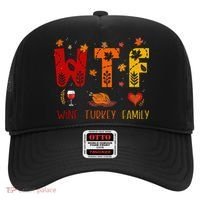 WTF Wine Turkey Family Funny Thanksgiving Hat thumb 0