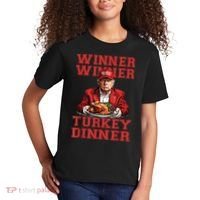 Winner Winner Turkey Dinner Donald Trump Usa Thanksgiving Kids T-Shirt thumb 2