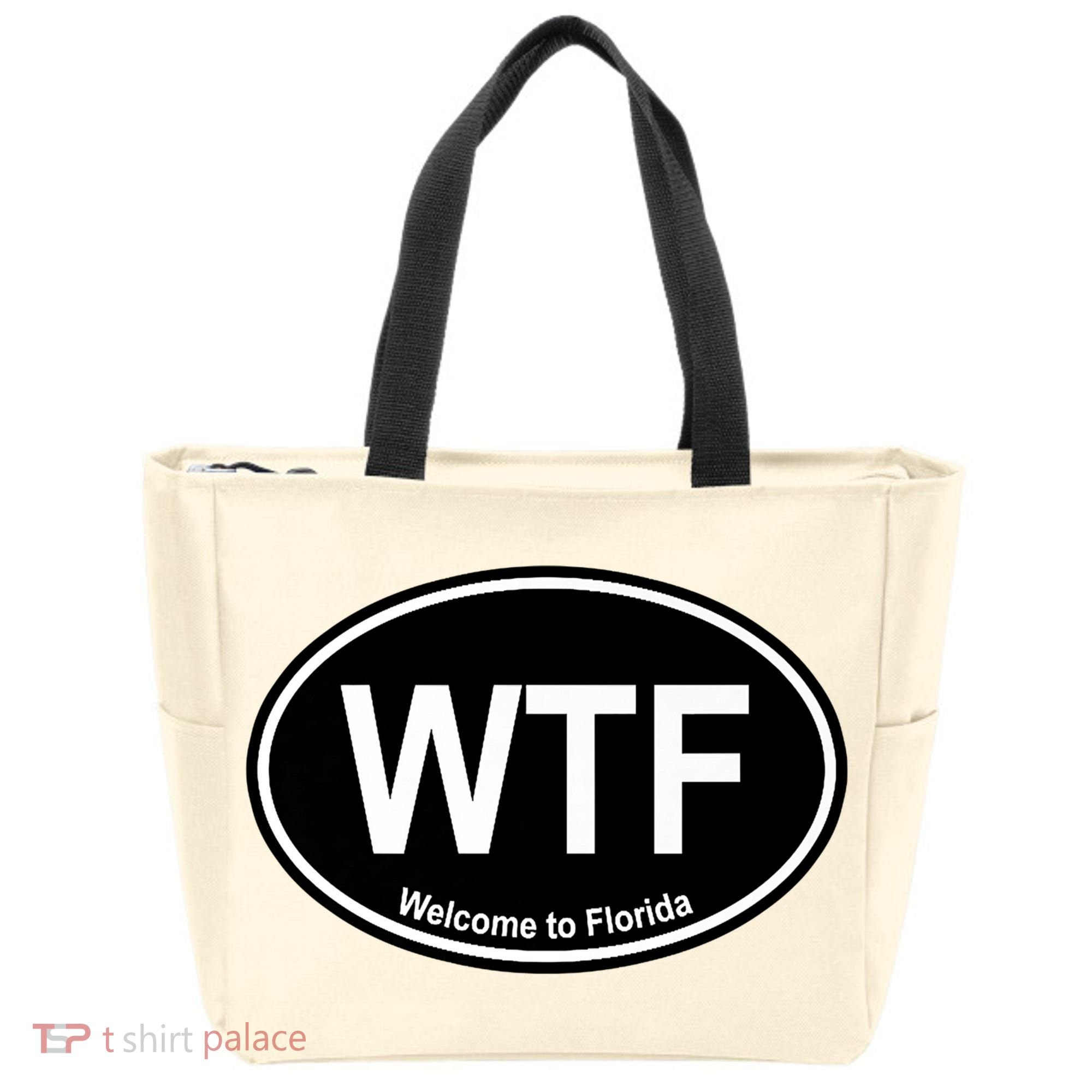 Wtf Welcome To Florida Tote Bag