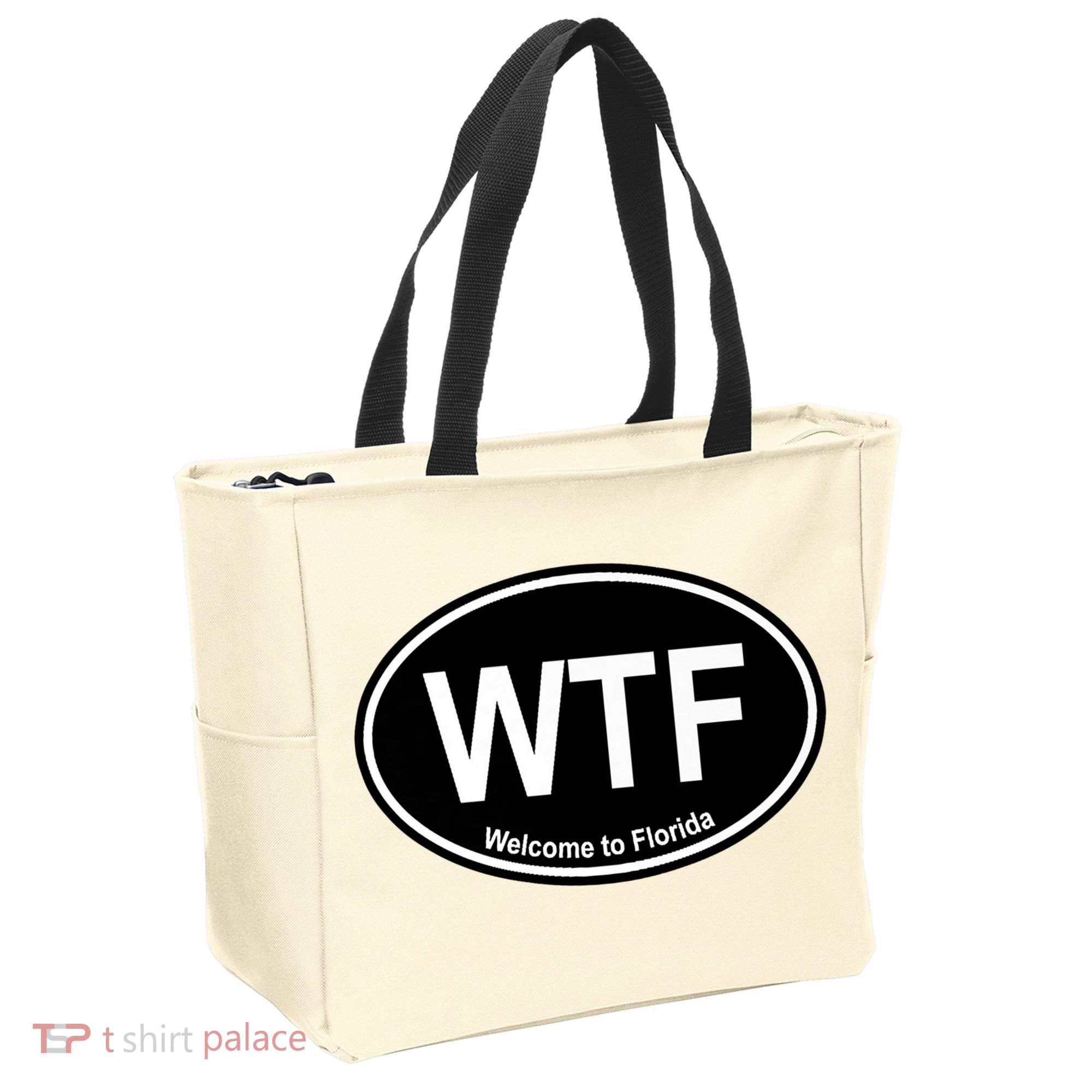 Wtf Welcome To Florida Tote Bag