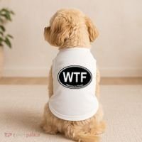 Wtf Welcome To Florida Doggie Tank thumb 2