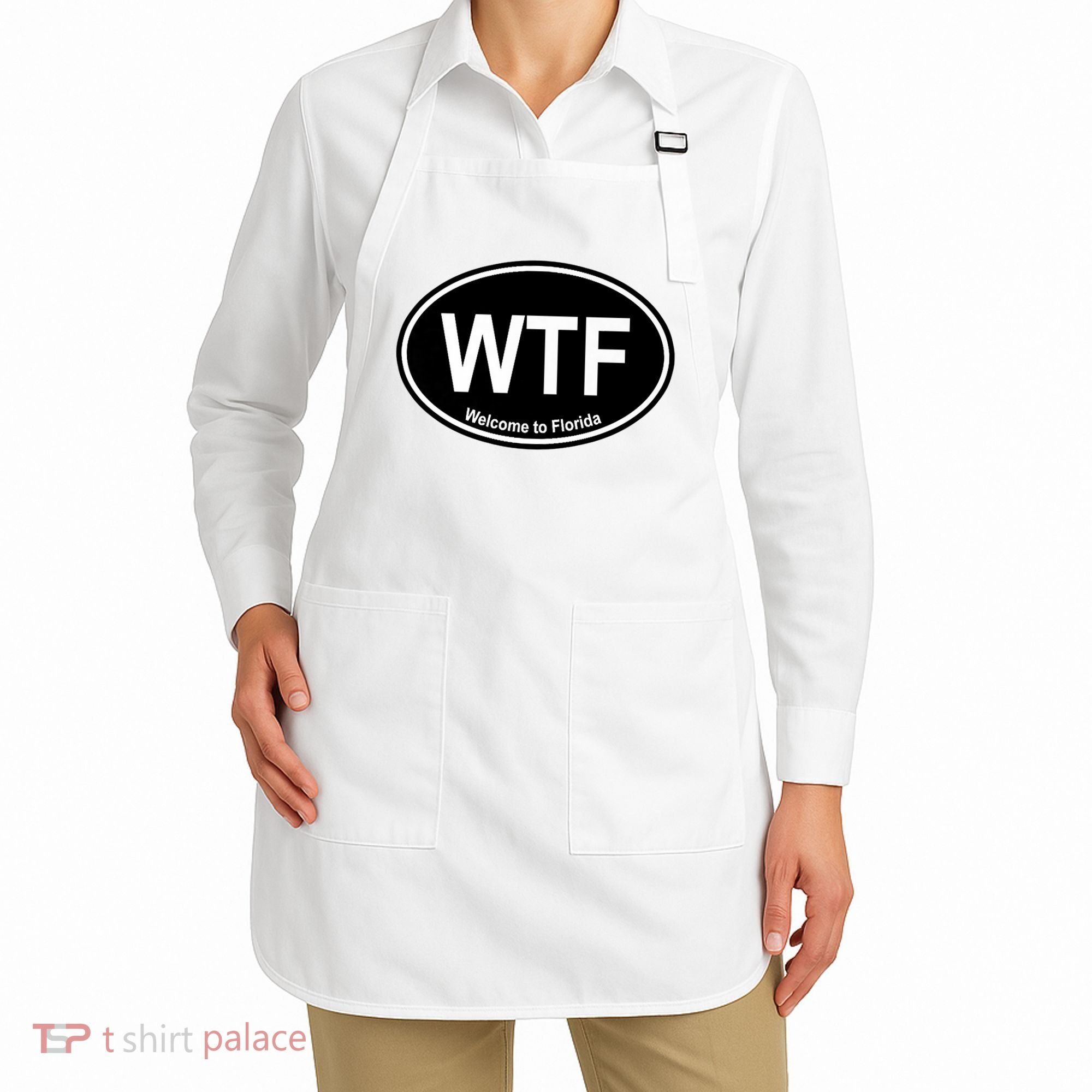 Wtf Welcome To Florida Apron